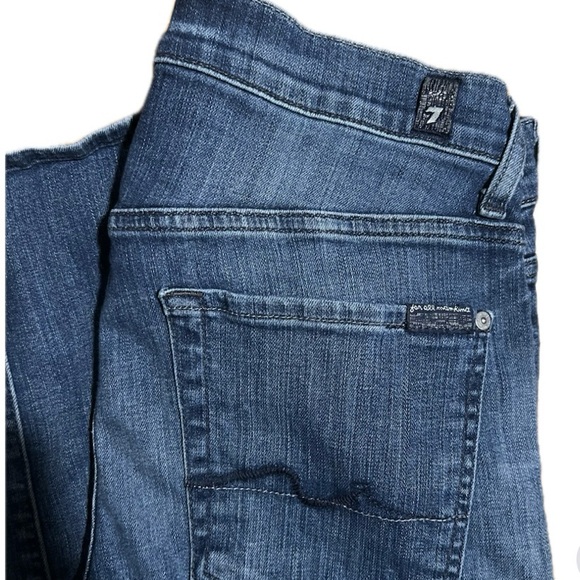 7 For All ManKind Slimmy Light Wash Jeans Size 31 - Picture 2 of 7